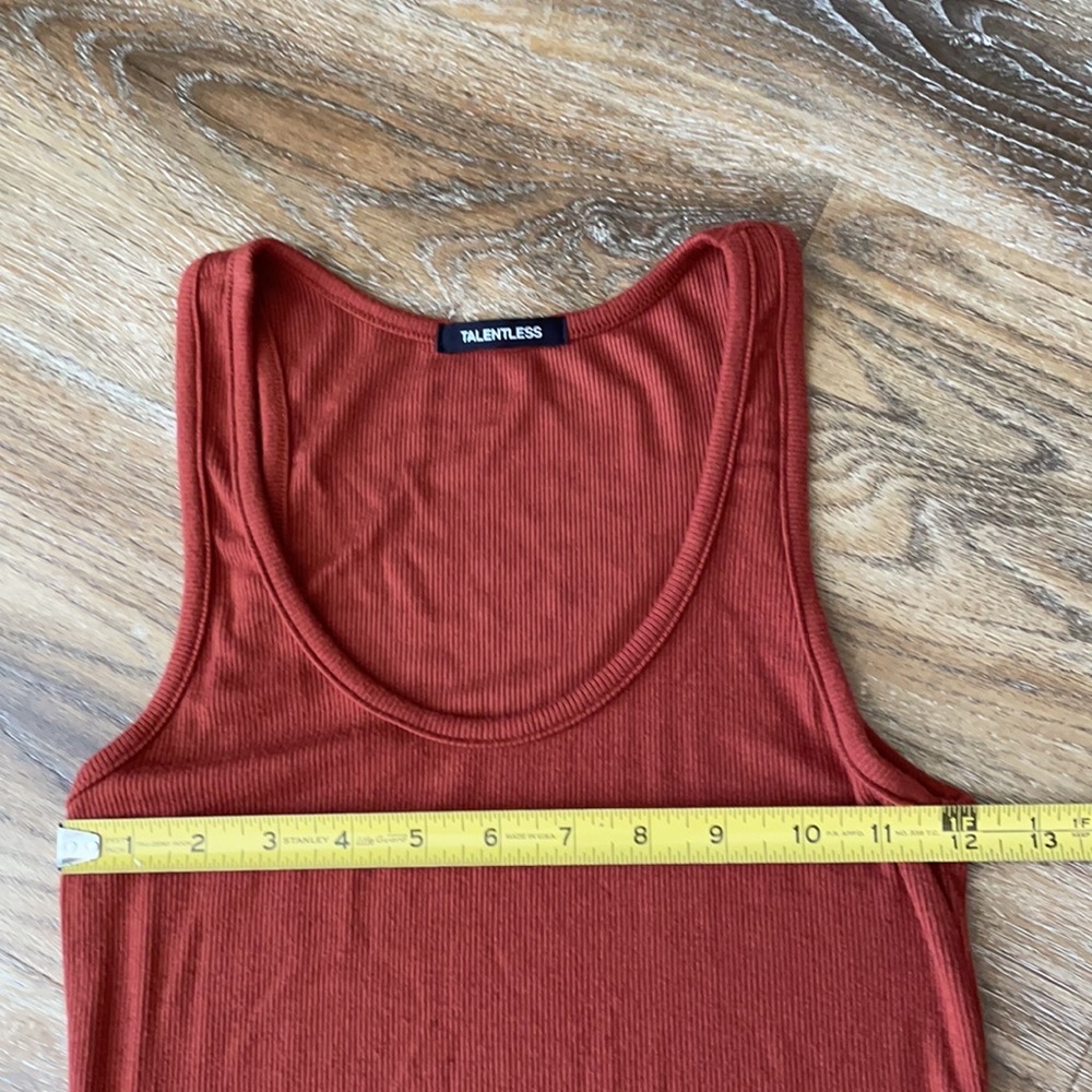 Talentless Ribbed Tank Dress - Picture 8 of 11